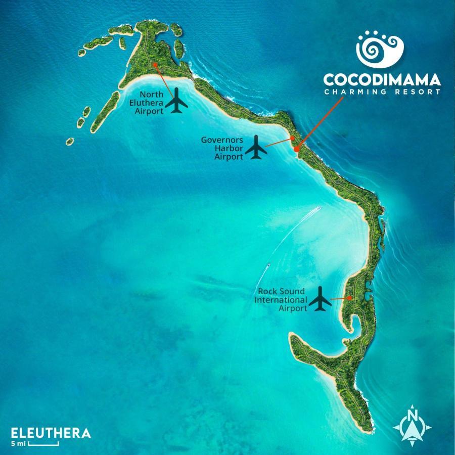 Cocodimama By Eleuthera Vacation Rentals Говернорс-Харбор Экстерьер фото